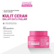 ANIMATE 5X Active Whitening Night Cream 10gr