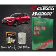 Mazda CX-3 2015 CUSCO JAPAN FULLY SYNTHETIC ENGINE OIL 5W30 SN/CF ACEA FREE WORKS ENGINEERING OIL FI
