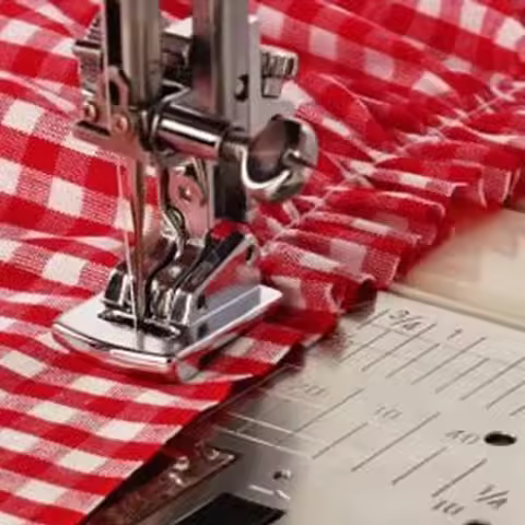 1Pcs Sliver Rolled Hem Curling Presser Foot For Sewing Machine Singer Janome Sewing Accessories Hot 