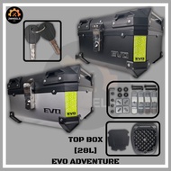 BOX MOTOR [28L] / TOP BOX [28L] W/BACKREST & BASE PLATE EVO ADVENTURE