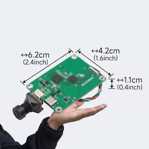 NCZOBOE AI Guidance Flight Controller, Open Source Betaflight Firmware Drone FPV Fixed Wing Flight C