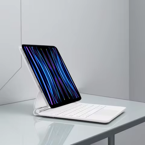 GOOJODOQ Magic Keyboard for iPad Pro 11 2024 Air 4 Air 5 Air 6 for iPad 12.9 10th Generation 6th 5th