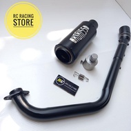 Knalpot Racing Underbelly Yamaha XSR155 XSR 155 DB KILLER BLACK DOF