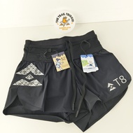 T8 WOMEN SHERPA SHORTS BLACK (Silver Logo)