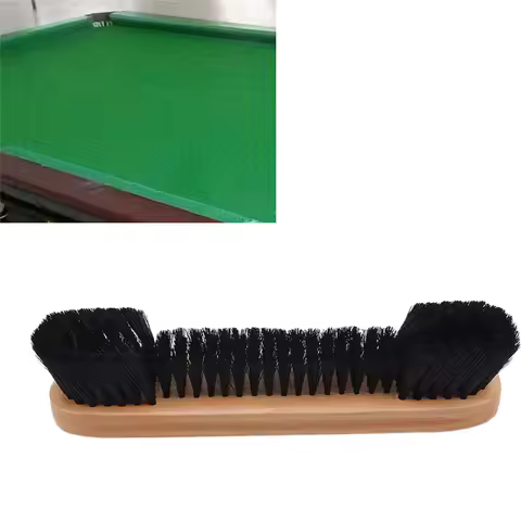 Billiard Brush Set Billiard Accessories Pool Table Corner Brush and Rail Brush Set Billiard Table Cl