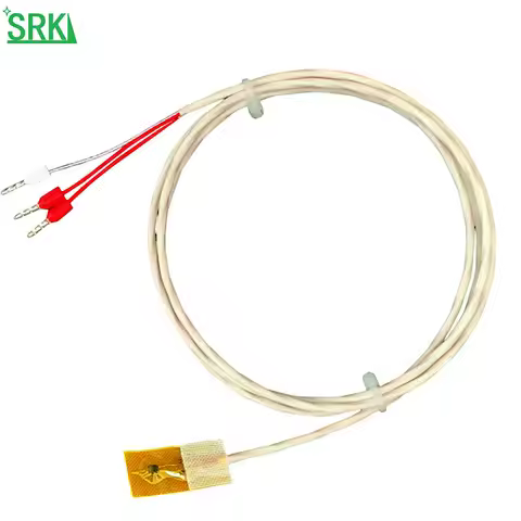 PT1000 Thermal Resistance Sensor Surface Mounted Self-Adhesive 3-Wire RTD Surface Mount Stick on RTD