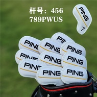 Ping Golf Iron Cover Universal Golf Club Cover Head Cover Ball Head Cap Cover Protective Cover