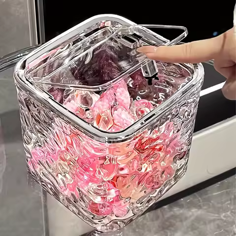 Laundry Pods Container For Laundry Room Organization Decor,Storage Box Laundry Powder Container for 