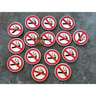 HCM HCM HCM | LUXI DECOR HCM round NO SMOKING wooden board