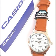 (พร้อมกล่องคู่มือ) นาฬิกาข้อมือ สายหนัง กันน้ำ นาฬิกาcasio นาฬิกาผู้หญิง ผู้ชาย แสดง วันที่ นาฬิกาแฟชั่น สายหนัง RC612