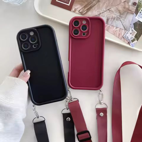 For Honor 400 lite Case Honor 400 lite Crossbody Necklace Strap Lanyard Cord Soft Phone Case ABR-NX1