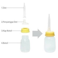 Pigeon PP Milk Bottle for Cleft Lips, Sky, Cleft Lip Palate Baby