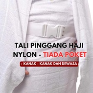 TALI PINGGANG HAJI KANAK - KANAK DEWASA HAJI LELAKI BUDAK UMRAH IHRAM BELT NYLON