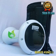 Darbuka dumbuk calti 8 inch quality white black mica (Bonus L key) darbuka 8 inch darbuka 8 inch ful