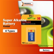 PROSKILL HARDWARE Kodak Battery Max Super Alkaline AAA / AA / 9V / 23A / 27A Battery High Performanc