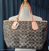 Coach Signature Canvas Tote Bag