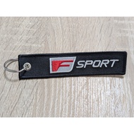 Small Beam Parts F-SPORT Lexus Key Ring Embroidery IS 300 200T ES Japanese Car JDM