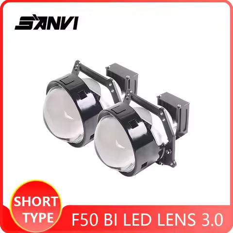 SANVI 3.0 F50 Bi LED Lenses for Headlights Ice Lense Auto LED Projector Headlight Hella G5 3R Projec