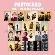 (PC-053) Photocard BTS WEVERSE MAGAZINE 2021 Contents 25pcs