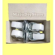 4biji x 2" roda pu casters