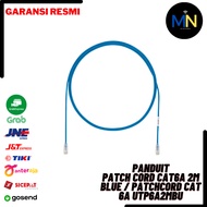 Panduit Patch Cord Cat6A Blue2M Patchcord Cat 6A UTP6A2MBU/