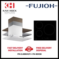 FUJIOH FR-CL1890 R/V 900MM CHIMNEY COOKER HOOD + FH-ID5130 INDUCTION HOB BUNDLE