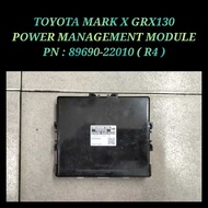 🇯🇵🇯🇵 Power Mangement Control Module 89690-22010 Toyota Mark X GRX130 Power Management Control Module