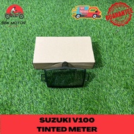 Suzuki V100 Tinted Meter Lens Cover Smoke Black Accessories Dashboard Screen Protector PnP V100 Modi