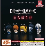 日本 Bandai Death Note 死亡筆記本 可愛迷你 Q版公仔 等待系列扭蛋 - L 夜神月/奇拿 流克 雷姆 