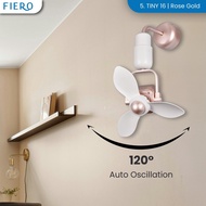 Fiero Oscillating Ceiling Corner Fan DC Motor Remote Control Kipas Siling 16 Inch  【Fiero TINY】 7 Sp