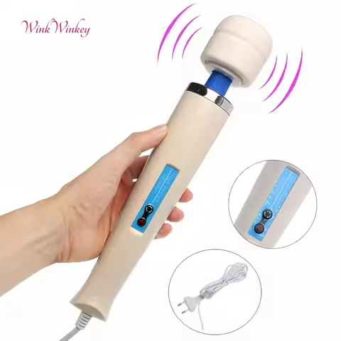Hitachi Magic Wand Multi- Speeds Head Neck Full Body Massager Female Woman Vibrator