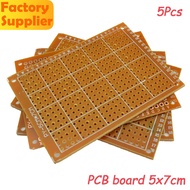 5Pcs 5x7cm FR4 DIY Prototype Paper PCB Universal Board Prototyping PCB Kit