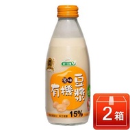 【統一生機】有機原味豆漿(245ml x24瓶)x2箱