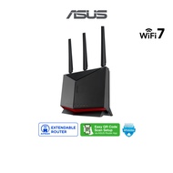ASUS RT-BE86U WiFi 7 Router Dual Band BE6800 10G WAN 2.6GHz Quad Core CPU AiProtection Pro