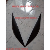 🔥HEADLAMP EYELIP PERODUA ALZA CARBON 1SET 2 PCS  PAIR  WITH TAPE KENING LAMPU ALZA NEWS