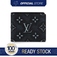 Louis Vuitton Monogram Black Graphic Wallet / Dompet Branded Original