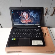 Laptop Asus A456UR #DualVga Core i5-6200U Ram 4/1Tb ORI &amp; GARANSI