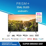 PRISM+ 55AL OLED | 4K Android TV | 55 inch | Quantum Colors | Google Playstore | Inbuilt Chromecast | Dolby Vision