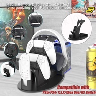 【SG】PS5 PS4 Xbox NSPRO Remote Control Storage Stand Universal Handle Bracket with Game CD Disc Holde