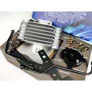 CARDINALS OIL COOLER Y15 LC135 COOLER ENGINE OIL COOL PENYEJUK MINYAK HITAM CARDINAL ENGINE OIL COOL