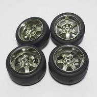 TAMIYA MINI 4WD LOOSE WHEELS KIT ASTUTE RS USED