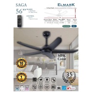 ELMARK SAGA REMOTE CONTROL CEILING FAN 56'' (7SPEED) ANGIN KUAT /ELMARK SAGA/