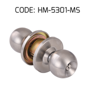 HEMOS 60MM CYLINDRICAL KNOBS DOOR LOCK SUS 304 HEAVY DUTY KUNCI TOMBOL PINTU RUMAH HM-53015302