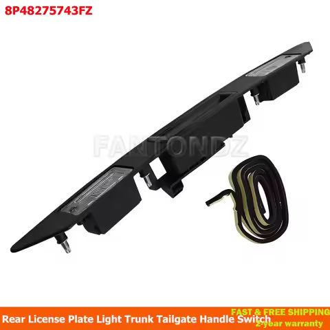 Rear License Plate Light Trunk Tailgate Handle Switch For Audi A3 A4 A6 Q7 RS4 RS6 8P48275743FZ 8P4 