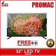 Promac H3231M Led TV / BASIC LED TV 32 inch HD ready / Promac LED 32 inch TV with bracket / 32 inch basic Led TV