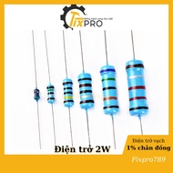 Resistor 2W 300R/390R 30K 300K 5 color lines 1% copper base (bag of 10)