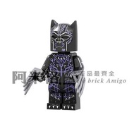 阿米格Amigo│PG1566 黑豹 (紫) 超級英雄 復仇者聯盟3 品高 積木 第三方人偶 非樂高但相容