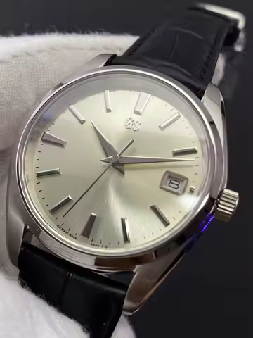 GS Luxury Business Men Quartz Watch High Precision Original Japan Quartz Movement Sunburst Gradient 