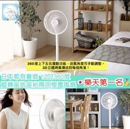 日本MODERN DECO -   SunRize YY01 12吋360度迴轉慳電座地座檯風扇