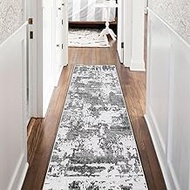 Hallway Runner Rug Non-Slip Carpet Runner for Hallways Kitchen Living Room No Shedding Washable Ligh